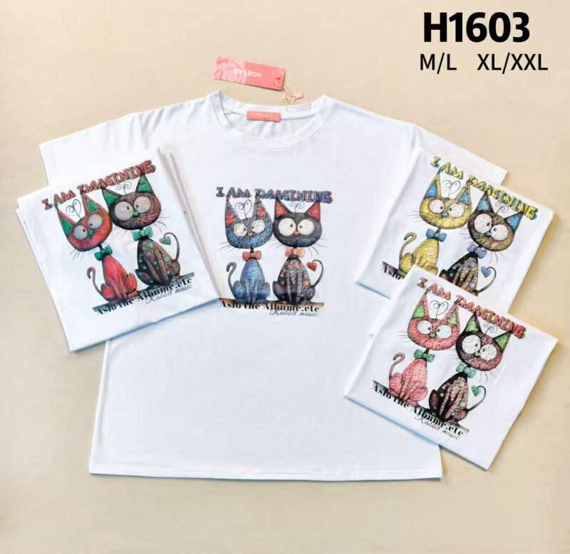 Bluzki damskie Roz M/L-XL-2XL, Mix Kolor Paczka 12 szt